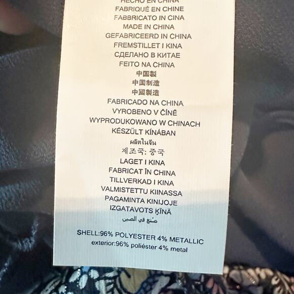 MICHAEL Michael Kors Ditsy Floral-Print One-Shoulder Dress Size Medium - Picture 7 of 12